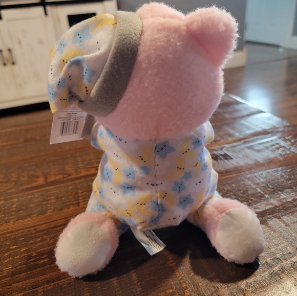 NEW Praying Pink Kitty Recite Bedtime Prayer Moon/Stars Boy/Girl Plush Doll Toy - Picture 5 of 7